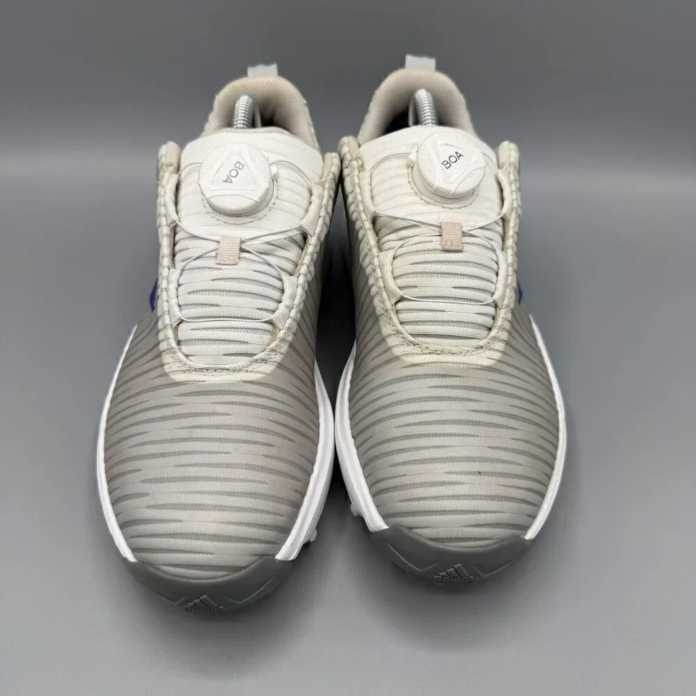 Adidas CodeChaos BOA J White Halo Blue FX6628 Golf Shoes GS Size 5/Womens 6.5